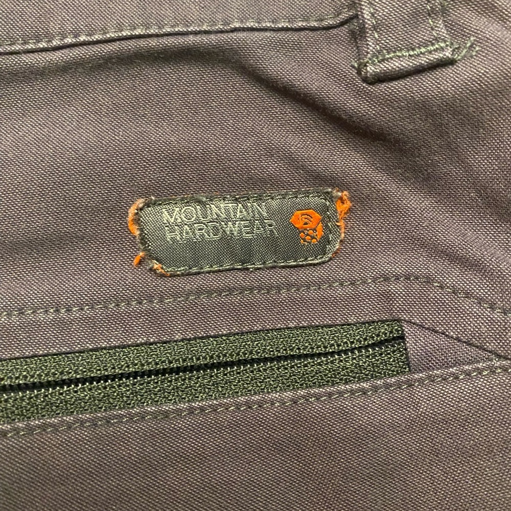 Mountain Hardwear Men's Dark Gray Pants - Picture 4 of 7